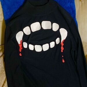 H&M Vampire cut out long sleeve
